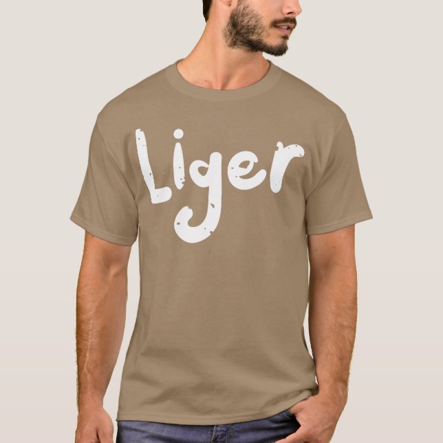 Camiseta Animal Liger (Anverso)