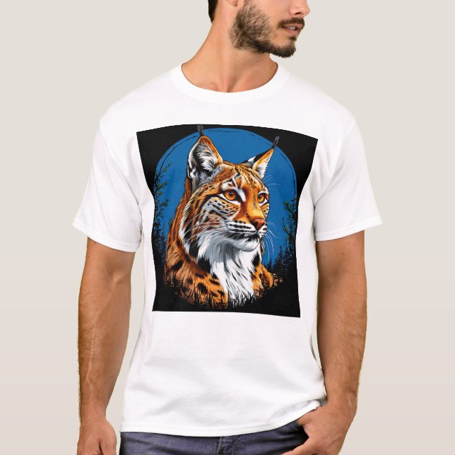 Camiseta Animal lince (Anverso)