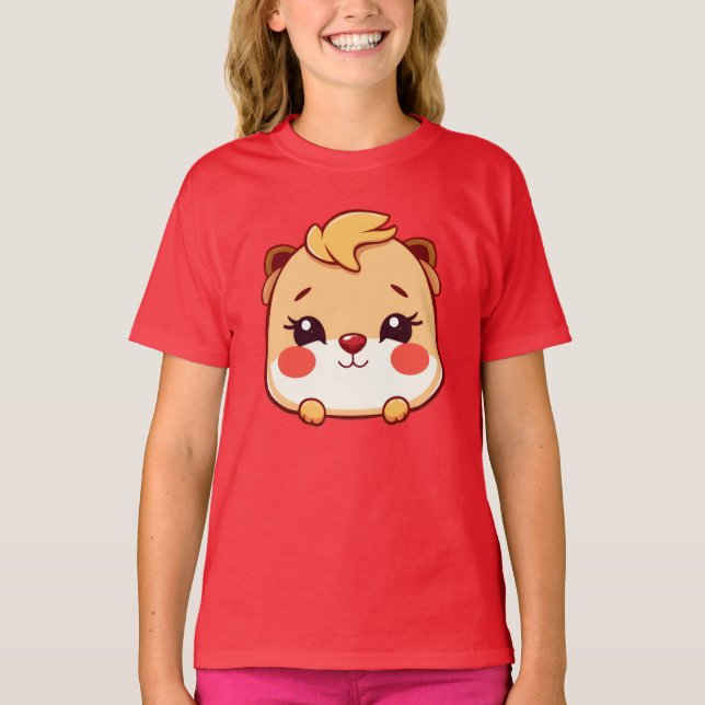 Camiseta Animal lindo (Anverso)