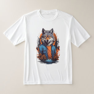 Camiseta Animal Lobo Salvaje