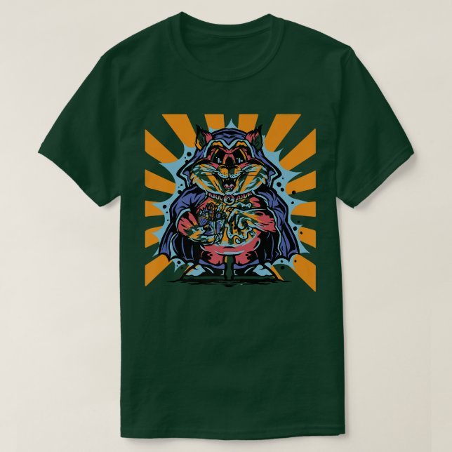 Camiseta Animal mago para Premium  (Diseño del anverso)