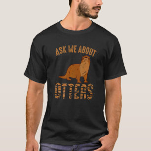 Camiseta Animal mamífero me pregunta sobre la orteja
