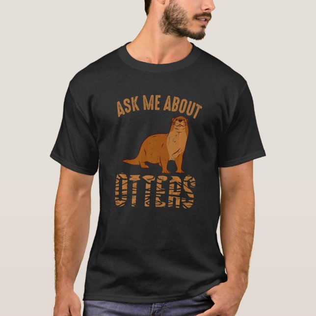 Camiseta Animal mamífero me pregunta sobre la orteja (Anverso)