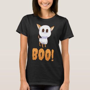 Camiseta Animal Mascota de perro fantasma Boo Chihuahua