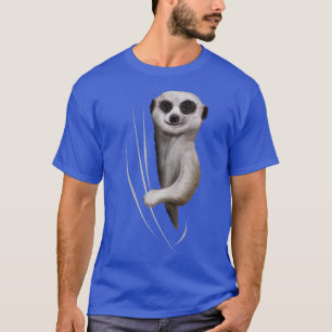 Camiseta Animal Meerkat viniendo desde adentro
