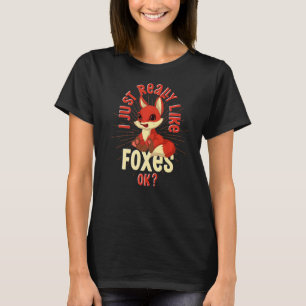 Camiseta Animal Nature Forest Animal Cuke Fox