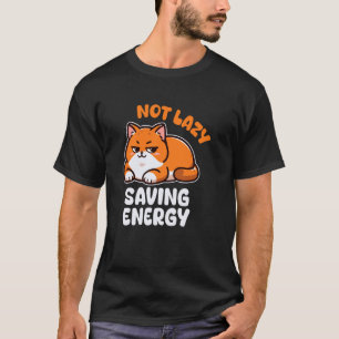 Camiseta Animal Perezoso Divertido - No Perezoso Ahorrando 