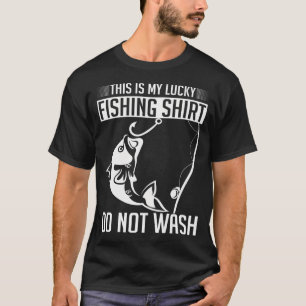 Camiseta Animal Pez Divertido Pescador Ángulo Pesca