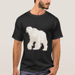 Camiseta Animal polar ártico realista