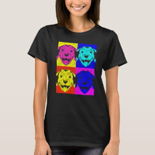 Camiseta Animal Pop  Perro  Dueño de Perro Dueño de Mascota