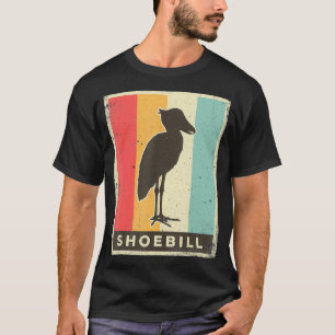 Camiseta Animal Poster Retro de Shoebill Lover