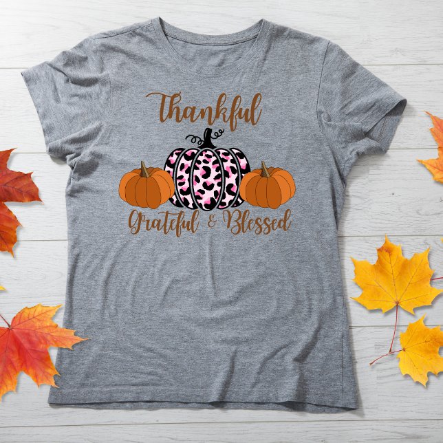 Camiseta Animal print pumpkins thanksgiving day t-shirt  (Subido por el creador)