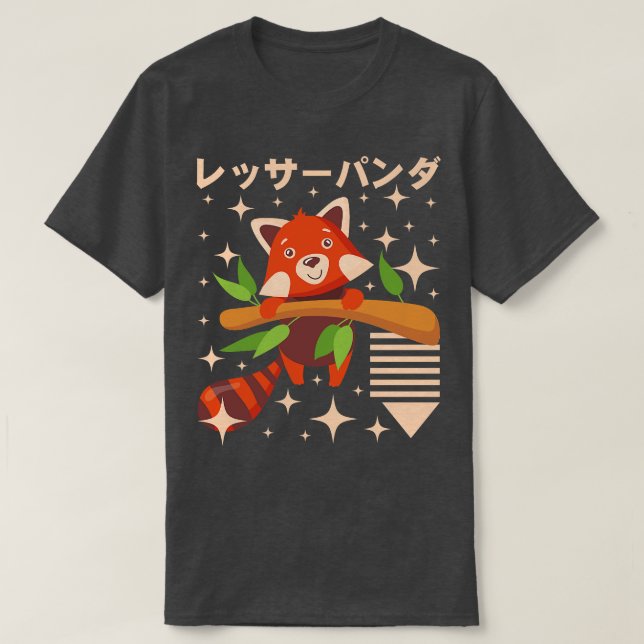 Camiseta Animal Red Panda Cute (Diseño del anverso)