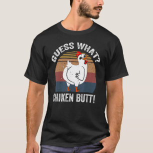 Camiseta Animal retro Adivinan Qué Torta De Pollo Cuesta Po