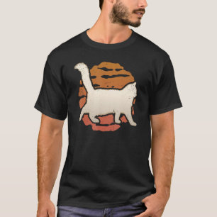 Camiseta Animal retro clásico del gato forestal noruego
