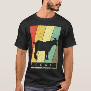 Camiseta Animal Retro Vintage Cabra