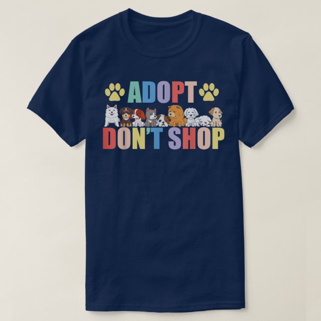 Camiseta Animal Rights Fur Mama Pet Adoption Animal Adopt D (Diseño del anverso)