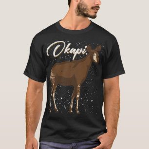 Camiseta Animal salvaje africano ama Safari Okapi