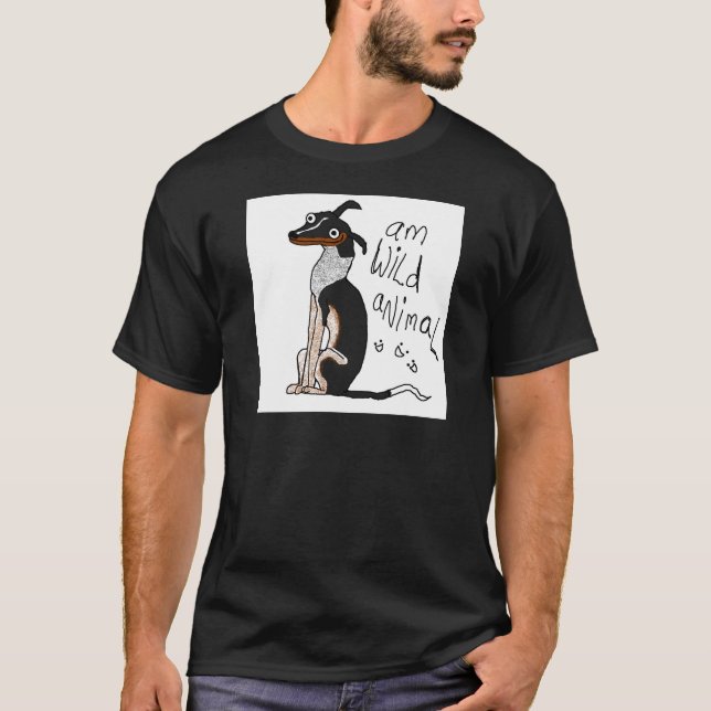 Camiseta Animal salvaje de la (Anverso)