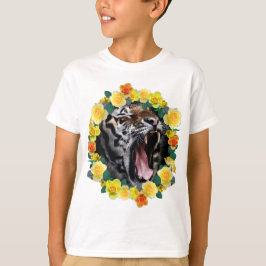 Camiseta Animal salvaje del gruñido asombroso del tigre de