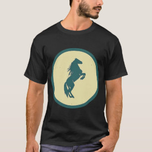Camiseta Animal salvaje Retro Horse Vintage