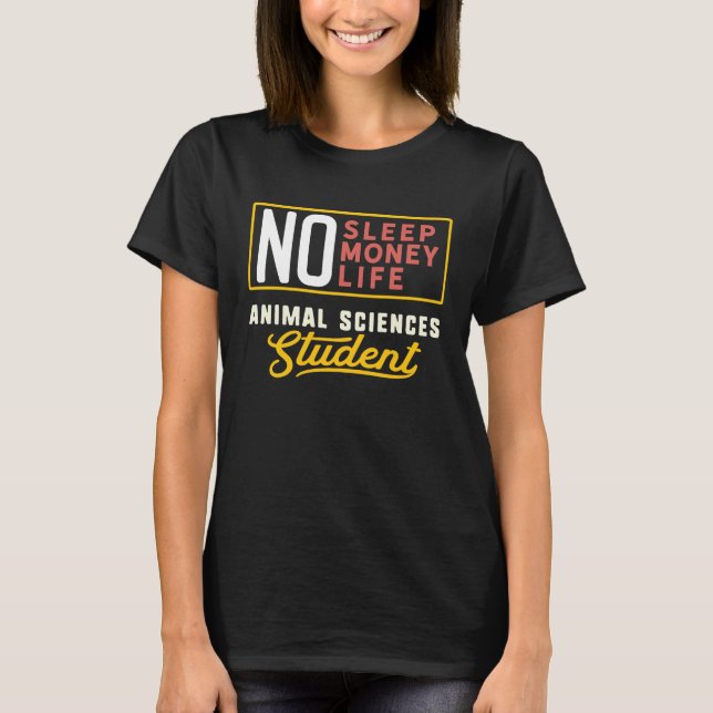 Camiseta Animal Sciences Major Studen Graduation (Anverso)
