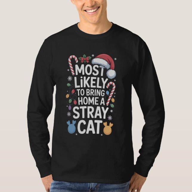Camiseta Animal Shelter Helper Most Likely to Bring Home A  (Anverso)