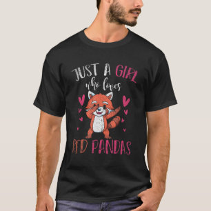 Camiseta Animal Solo A Who Love Red Panda