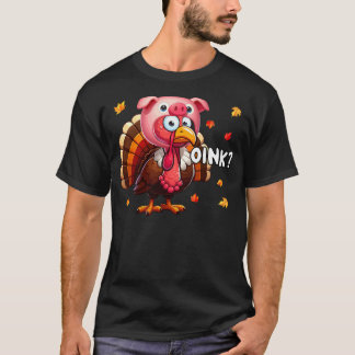 Camiseta Animal Sound Thanksgiving Turkey Cosplay Pig Farme