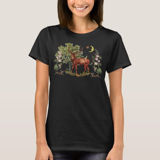 Camiseta animal Stag Spirit (Anverso)