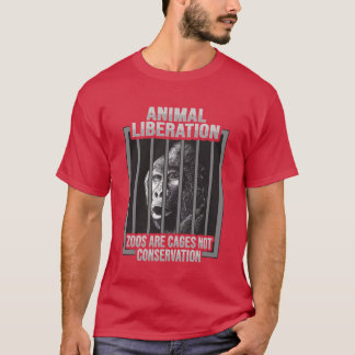 Camiseta Animal ware Crueldad animal Diseño vintage