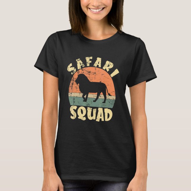 Camiseta Animal zoológico africano de la jungla salvaje de  (Anverso)