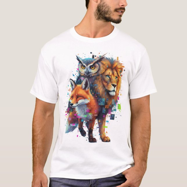 Camiseta animales (Anverso)
