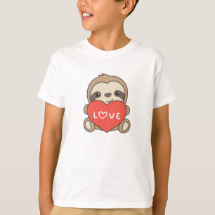Camiseta Animales aburridos con el corazón animales favori