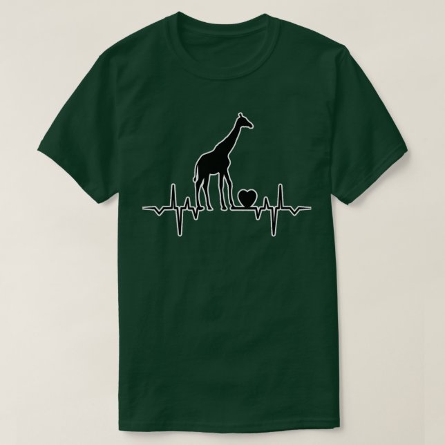 Camiseta Animales África Elephant Giraffe 2 (Diseño del anverso)