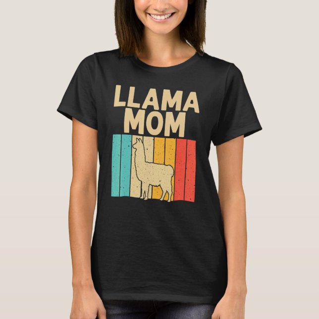 Camiseta Animales alpaca de la abuela de la llama de la vie (Anverso)