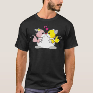 Camiseta Animales amigos enamorados