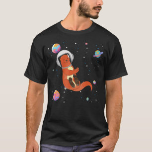 Camiseta Animales astronautas gigantes de la fauna silvestr