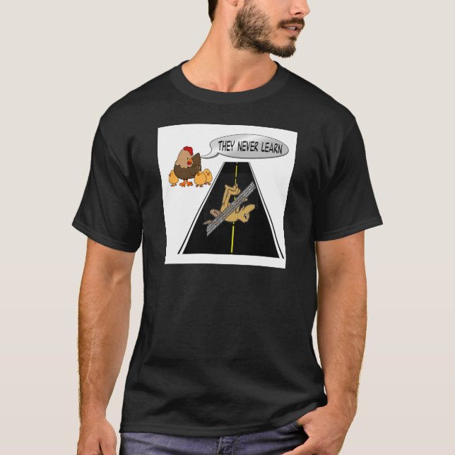 CAMISETA ANIMALES ATROPELLADOS - OPOSUM (Anverso)