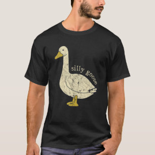 Camiseta Animales blancos de oca boba Bonito