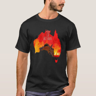 Camiseta Animales canguros de Koala Rezan Por Australia