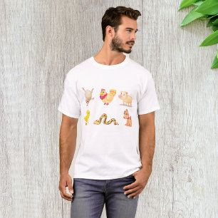 Camiseta Animales cómicos