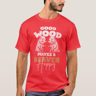 Camiseta Animales constructores de presas de roedores amigo