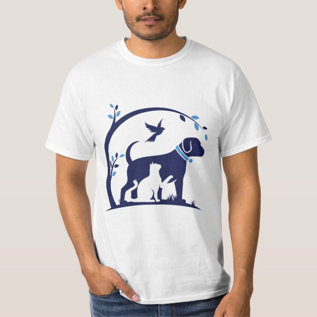 Camiseta Animales cortos (Anverso)