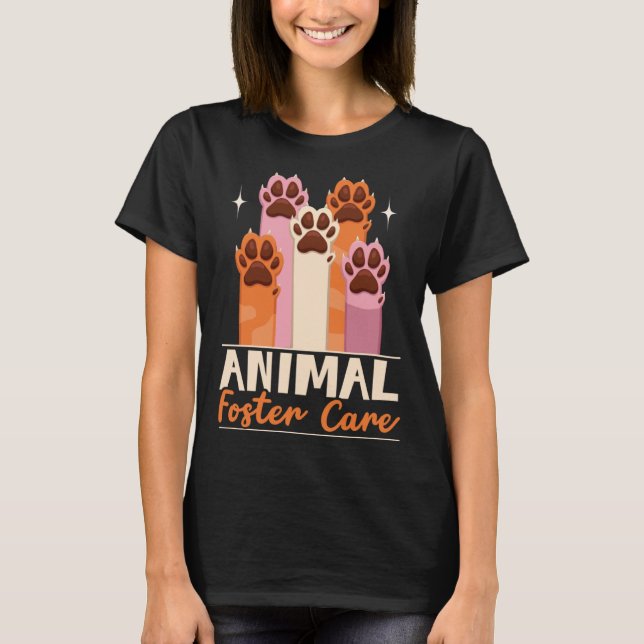 Camiseta Animales de acogida Refugio animal Rescate animal  (Anverso)