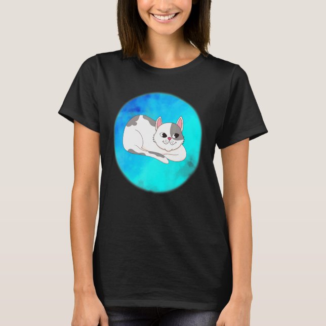 Camiseta Animales de amor - Gato de amor (Anverso)
