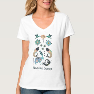 Camiseta Animales de arte folclórico de Idaho por TRFORSMA