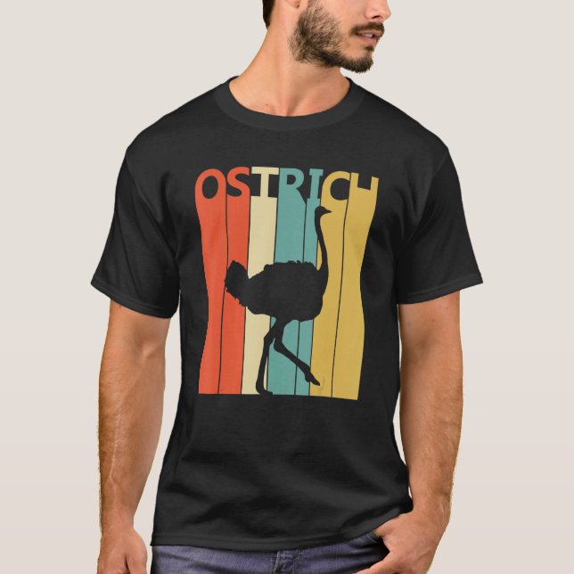 Camiseta Animales de avestruz (Anverso)