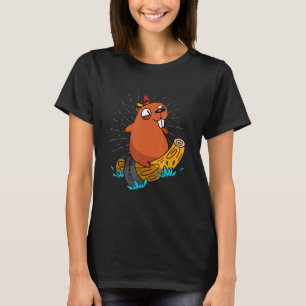 Camiseta Animales de Beaver Wood