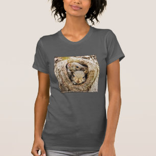 Camiseta Animales de bebé más afectados   Ardillas de bebé